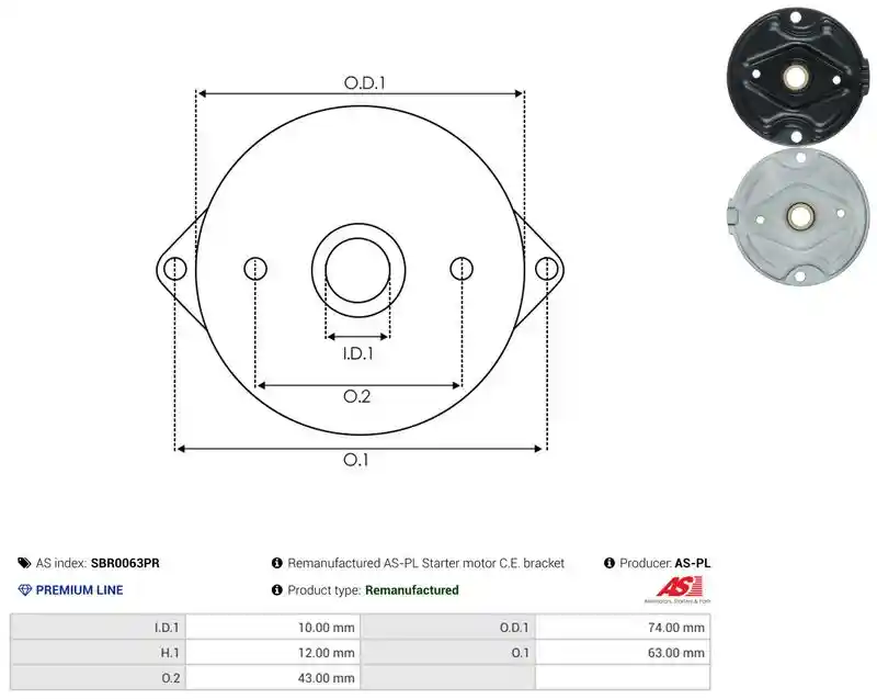 AS-PL SBR0063PR