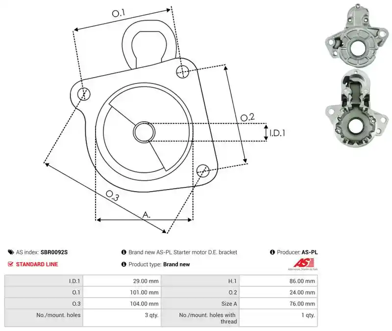 AS-PL SBR0092S