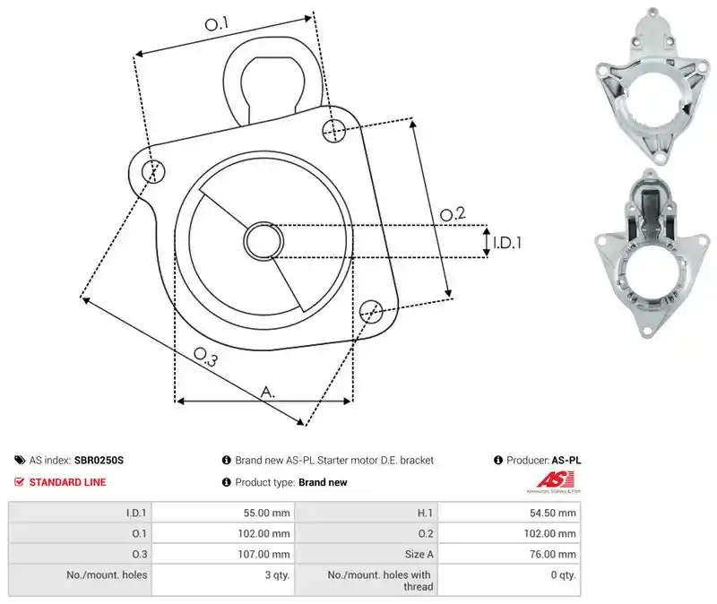 AS-PL SBR0250S