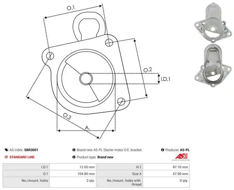 AS-PL SBR3001