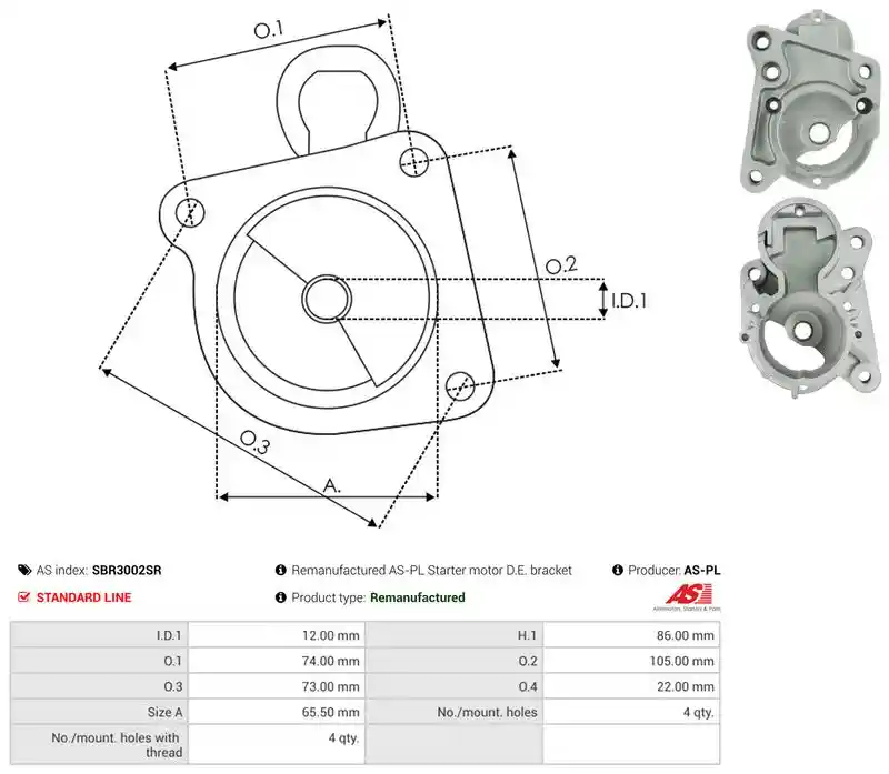 AS-PL SBR3002SR