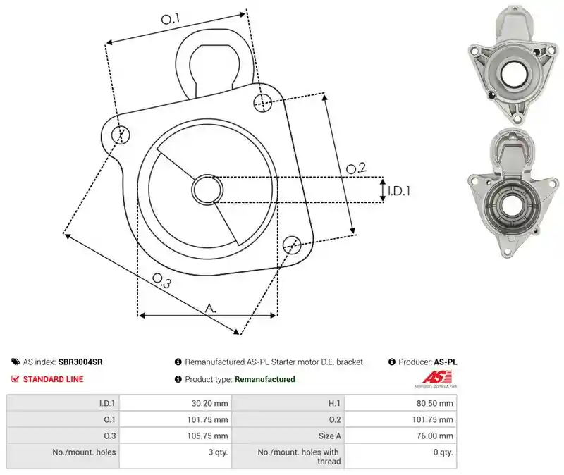 AS-PL SBR3004SR