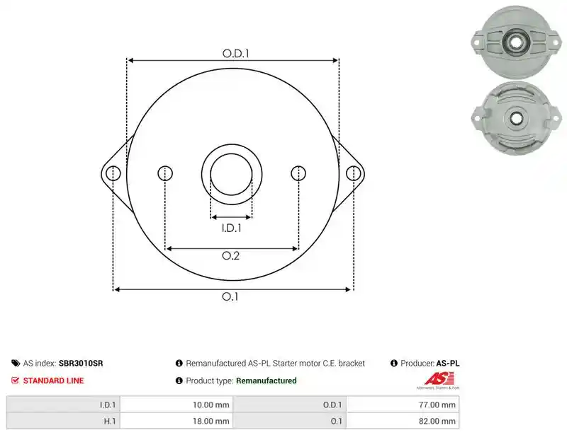 AS-PL SBR3010SR