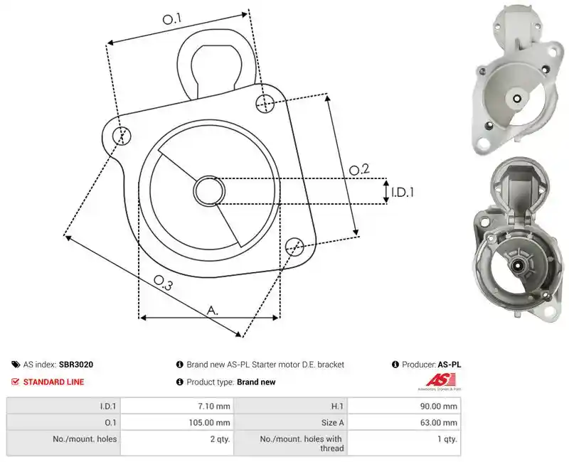 AS-PL SBR3020