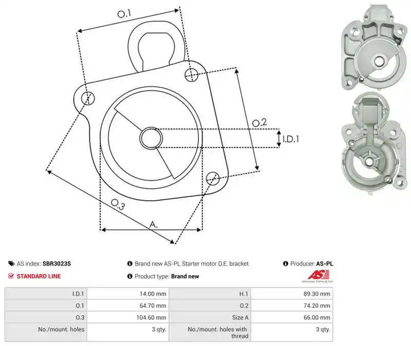 AS-PL SBR3023S