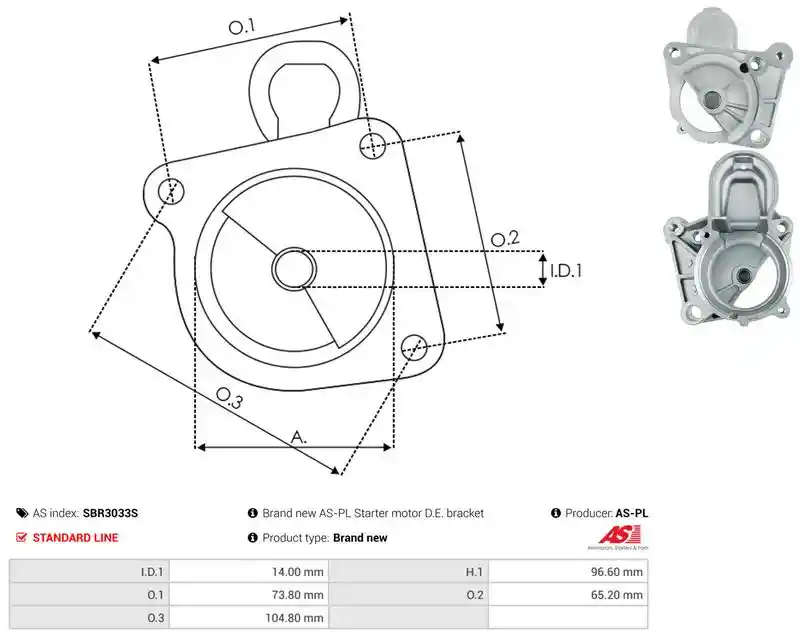 AS-PL SBR3033S