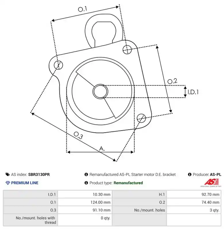 AS-PL SBR3130PR