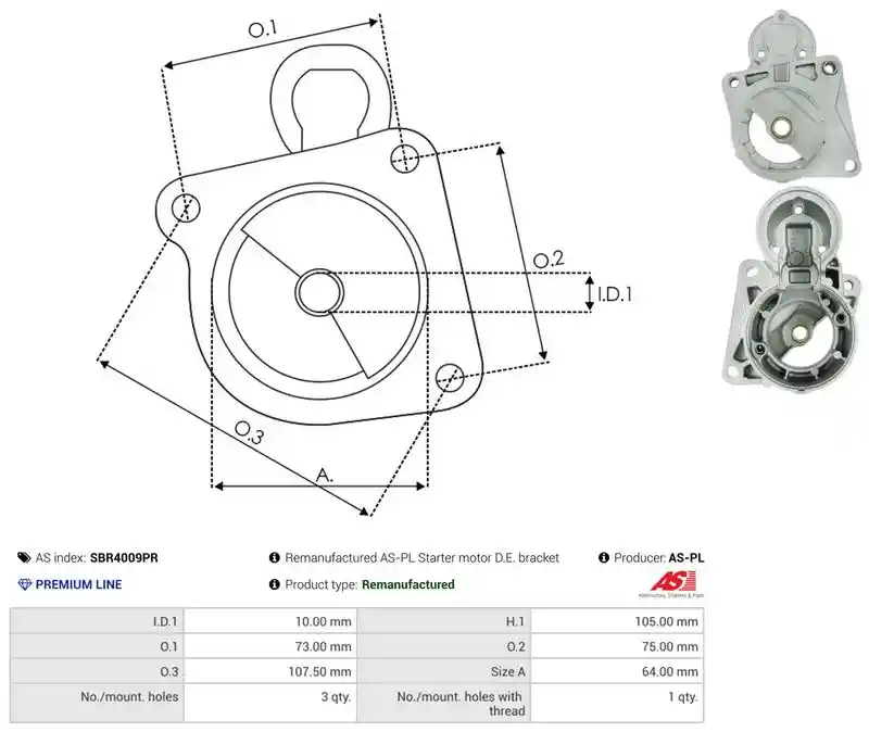 AS-PL SBR4009PR