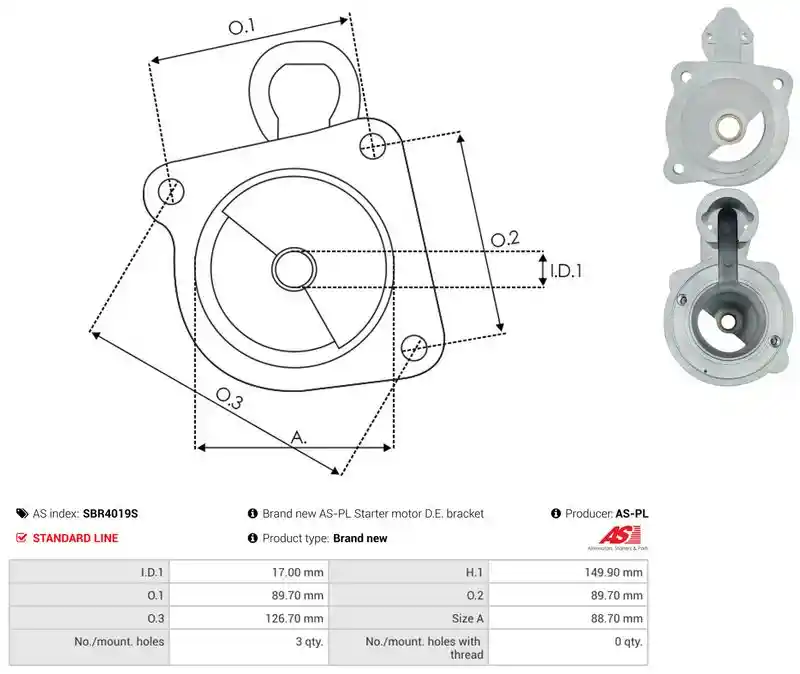 AS-PL SBR4019S
