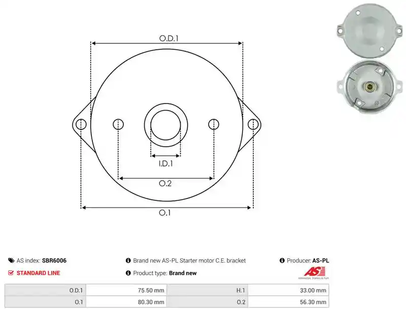 AS-PL SBR6006