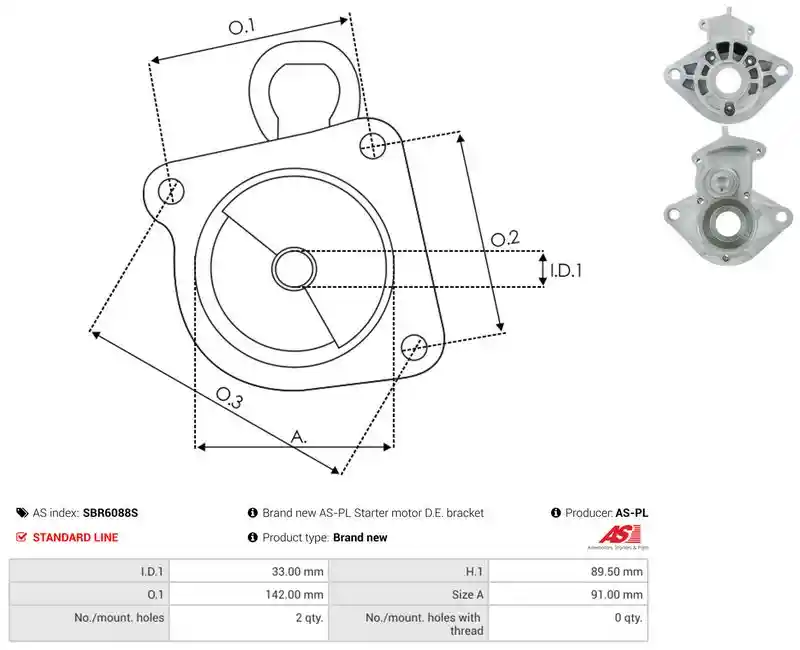 AS-PL SBR6088S