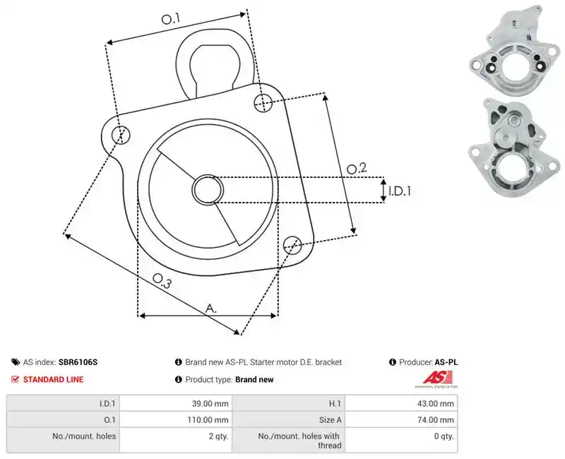 AS-PL SBR6106S