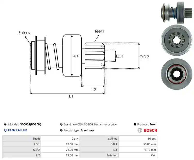 AS-PL SD0004(BOSCH)