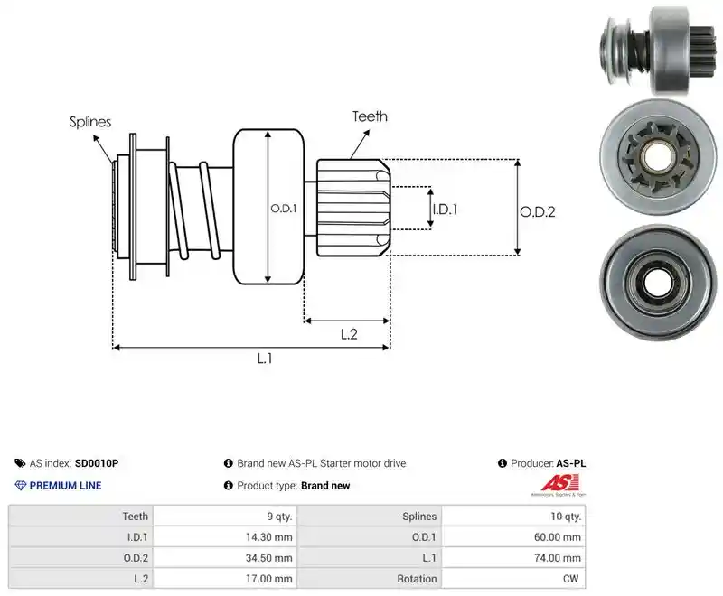 AS-PL SD0010P