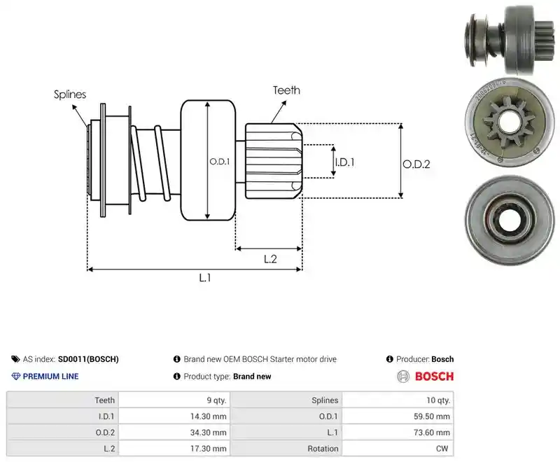AS-PL SD0011(BOSCH)
