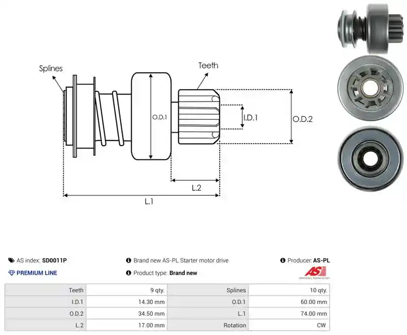 AS-PL SD0011P