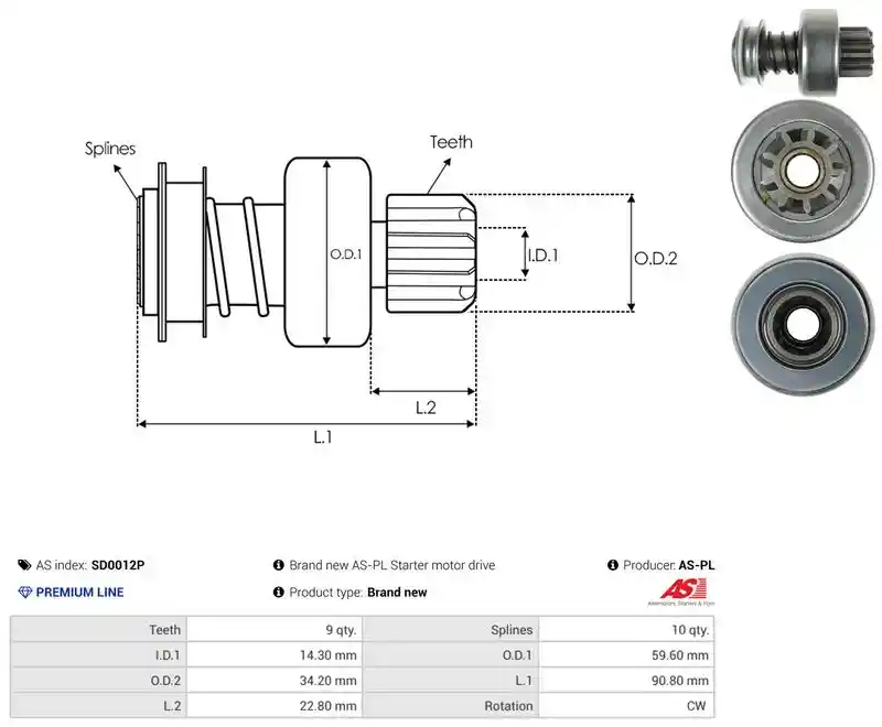 AS-PL SD0012P