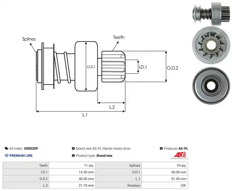 AS-PL SD0020P