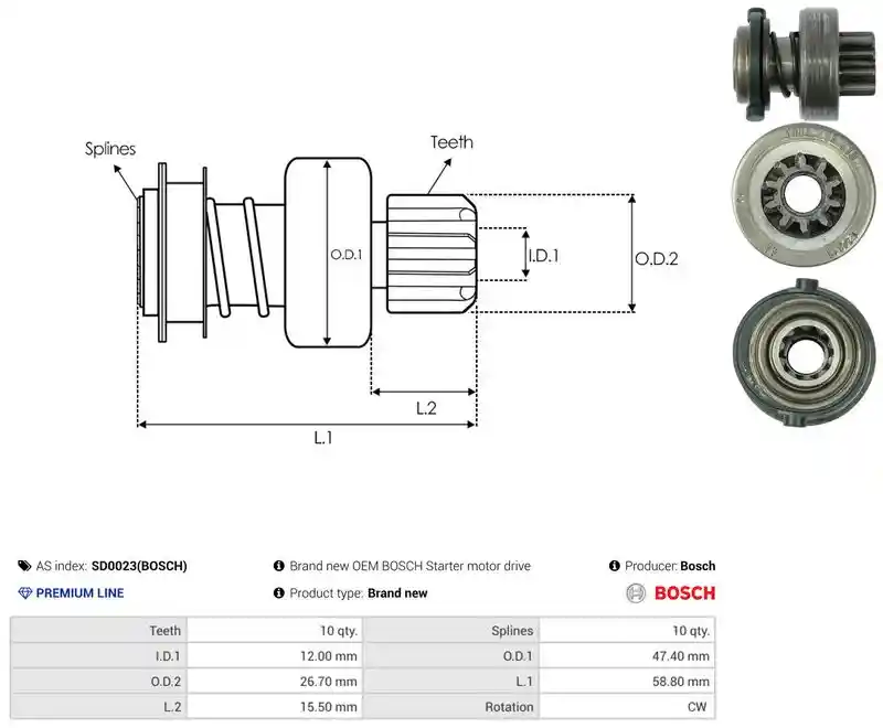 AS-PL SD0023(BOSCH)