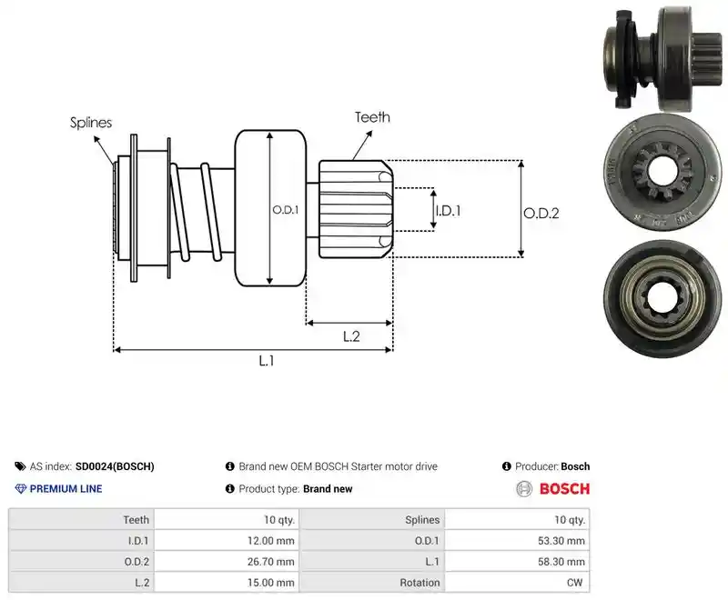 AS-PL SD0024(BOSCH)