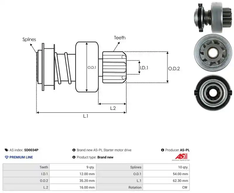 AS-PL SD0034P