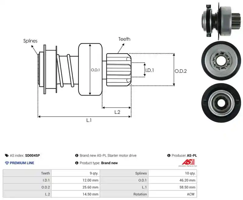 AS-PL SD0045P