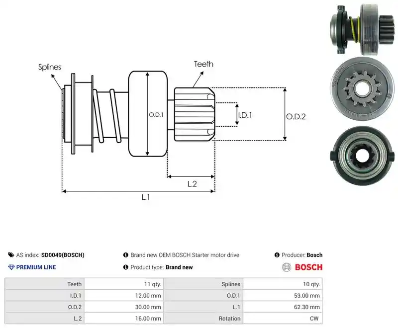 AS-PL SD0049(BOSCH)