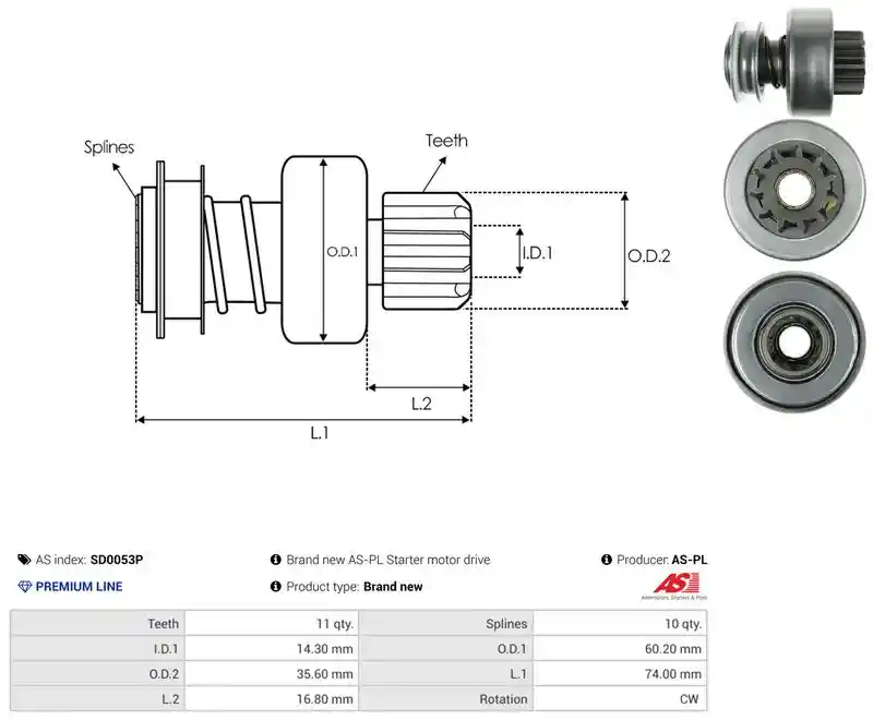 AS-PL SD0053P