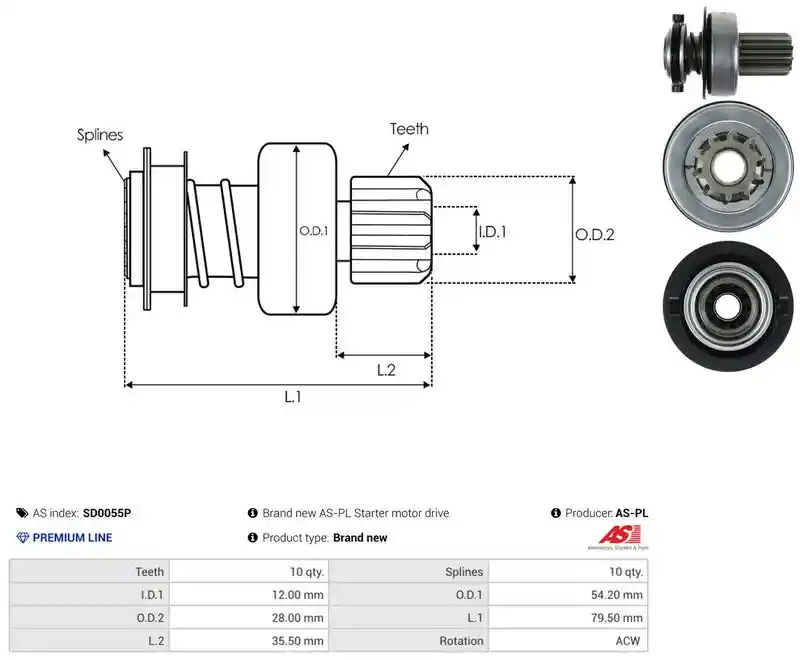 AS-PL SD0055P