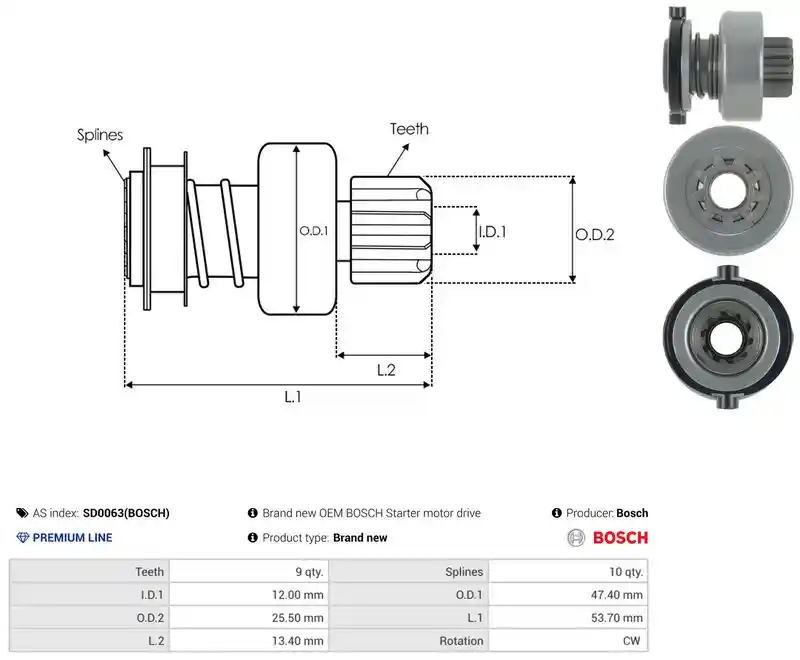 AS-PL SD0063(BOSCH)