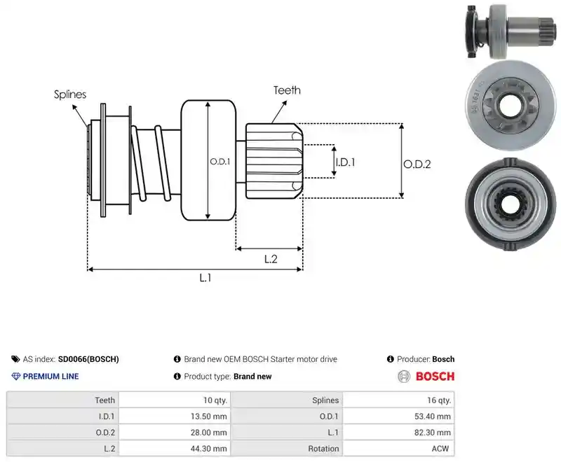AS-PL SD0066(BOSCH)