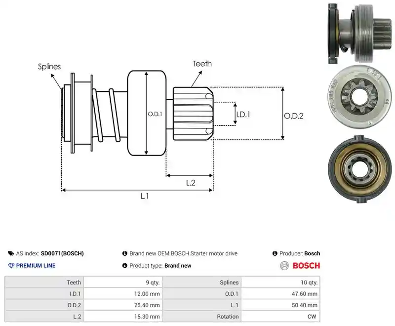 AS-PL SD0071(BOSCH)