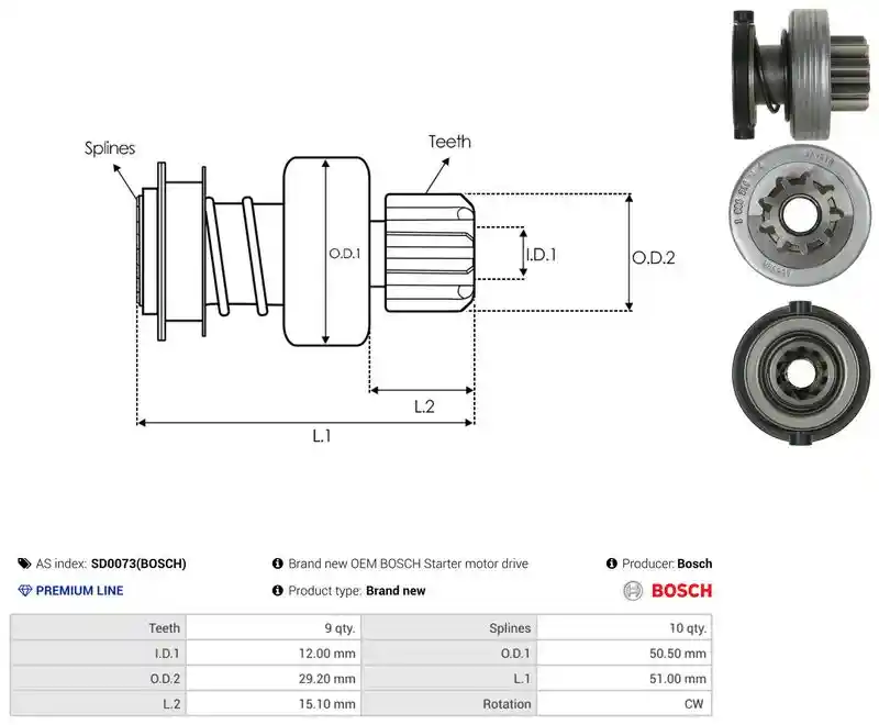 AS-PL SD0073(BOSCH)