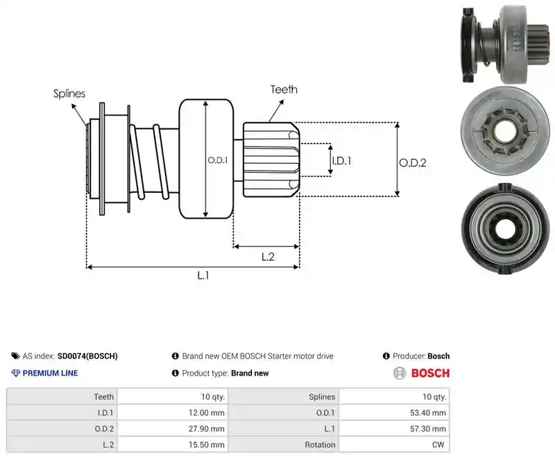 AS-PL SD0074(BOSCH)