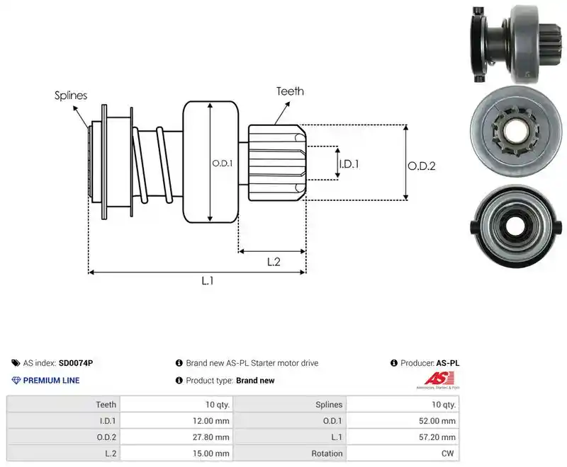 AS-PL SD0074P