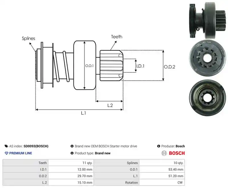AS-PL SD0093(BOSCH)