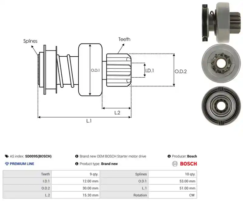 AS-PL SD0095(BOSCH)