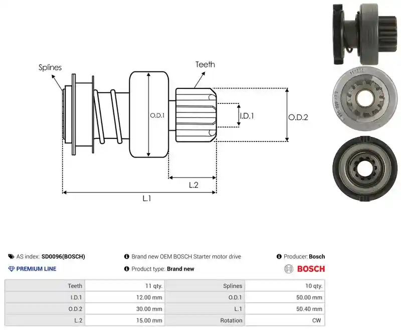 AS-PL SD0096(BOSCH)
