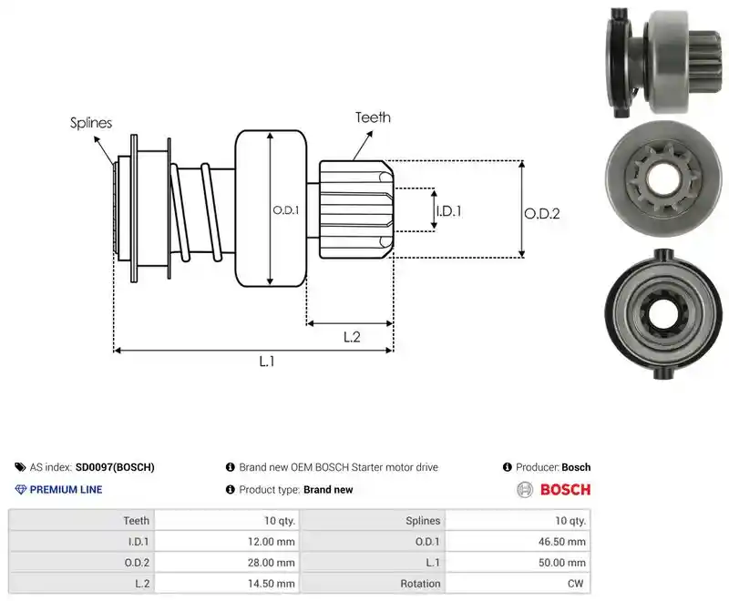 AS-PL SD0097(BOSCH)