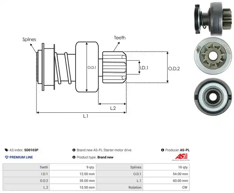 AS-PL SD0103P