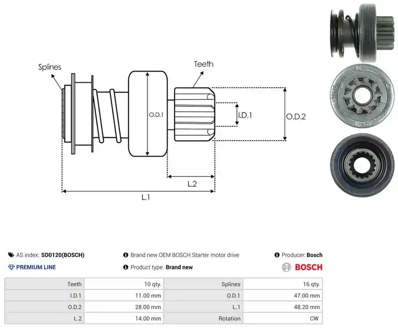 AS-PL SD0120(BOSCH)