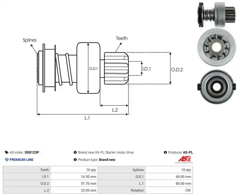 AS-PL SD0123P