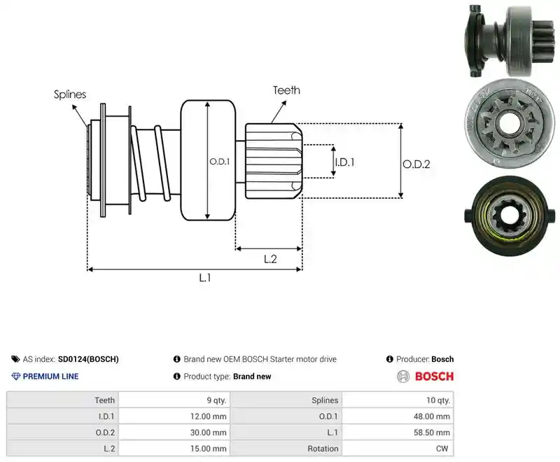 AS-PL SD0124(BOSCH)