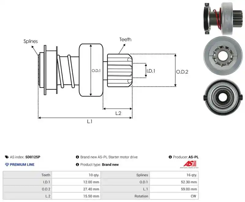 AS-PL SD0125P