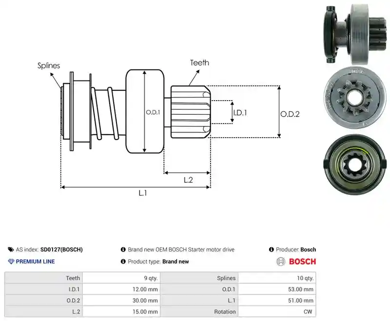 AS-PL SD0127(BOSCH)