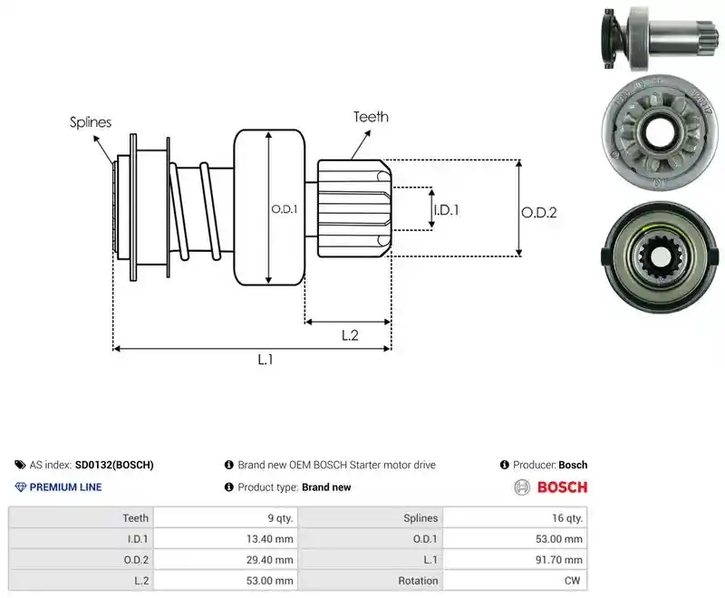 AS-PL SD0132(BOSCH)