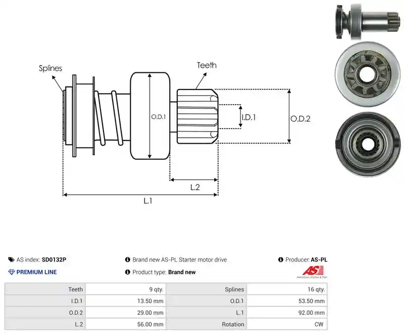 AS-PL SD0132P