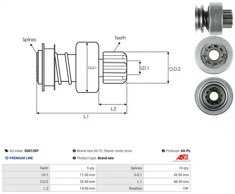 AS-PL SD0135P