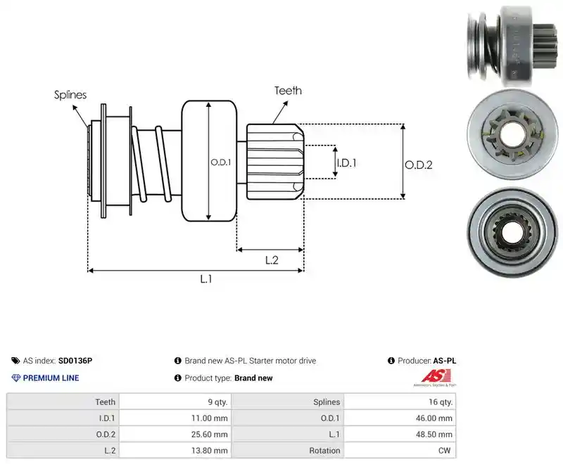 AS-PL SD0136P