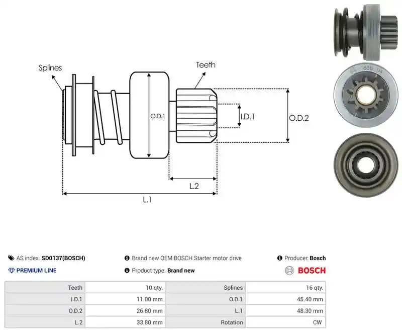 AS-PL SD0137(BOSCH)